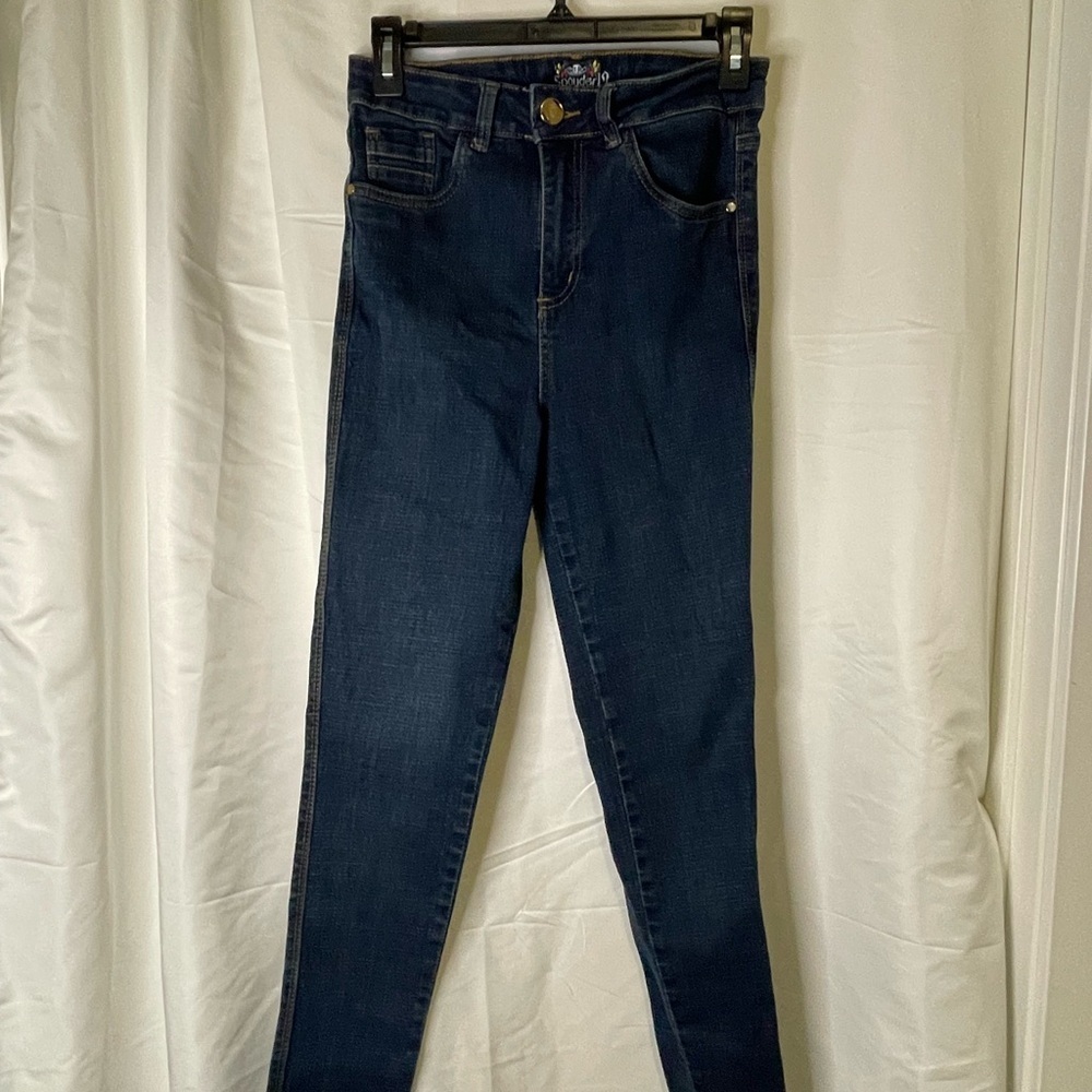 Spyder Blue Skinny Jeans High-Waisted Modern Fit​​​​